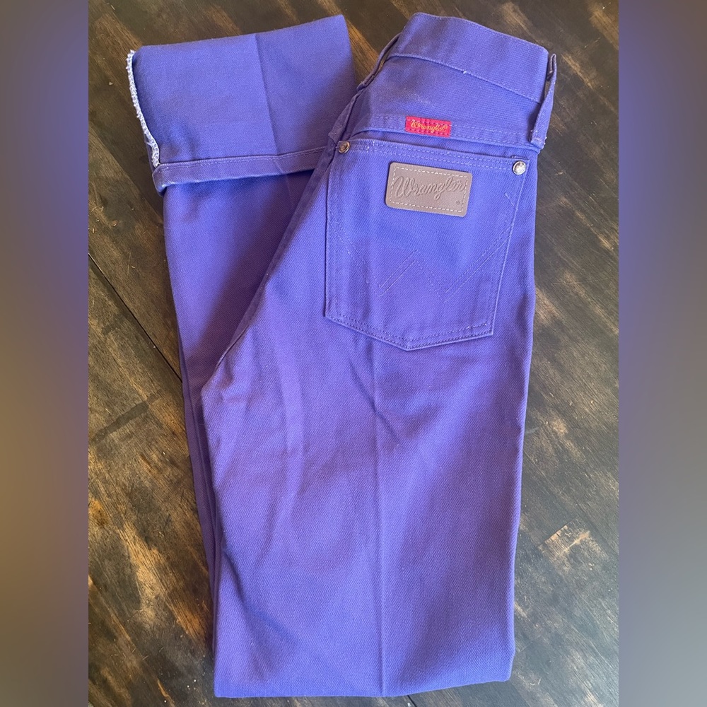 Vintage Wranglers-purple